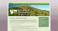 Desktop Screenshot of mountainwoodlands.org