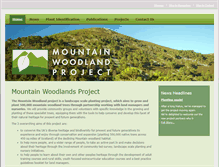 Tablet Screenshot of mountainwoodlands.org
